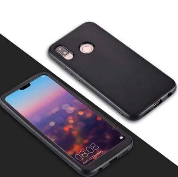 Smartuj 360° oboustranný kryt na Huawei P9 - 3 barvy Barva: Černá