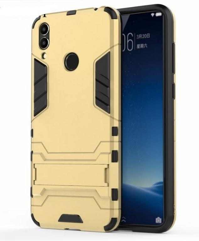 Smartuj Army pevný zadní kryt se stojánkem pro Honor 8C PZK30 Barva: Zlatá 1 Smartuj Army pevný zadní kryt se stojánkem pro Honor 8C PZK30 Barva: Zlatá