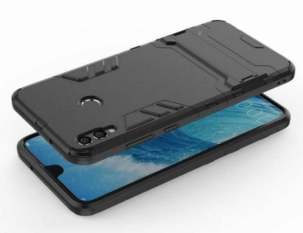 Smartuj Army pevný zadní kryt se stojánkem pro Honor 8X PZK29 Barva: Černá 4 Smartuj Army pevný zadní kryt se stojánkem pro Honor 8X PZK29 Barva: Černá - Obrázek 4