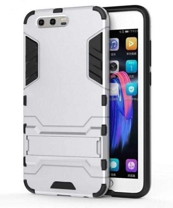 Smartuj Army pevný zadní kryt se stojánkem pro Honor 9 Lite PZK20 Barva: Stříbrná