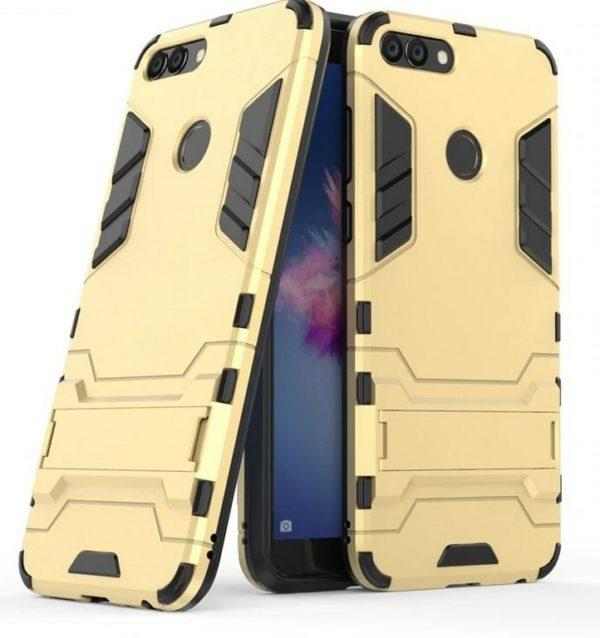 Smartuj Army pevný zadní kryt se stojánkem pro Huawei Y5 2018 PZK28 Barva: Zlatá