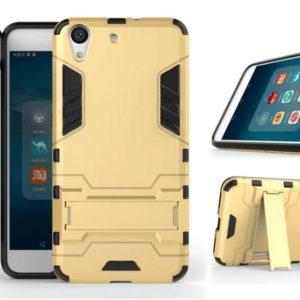 12134 army pevny zadni kryt se stojankem pro huawei y6 prime 2018 pzk27 barva zlata