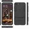 Smartuj Army pevný zadní kryt se stojánkem pro Huawei Y7 Prime 2018 PZK26 Barva: Stříbrná - Image 2