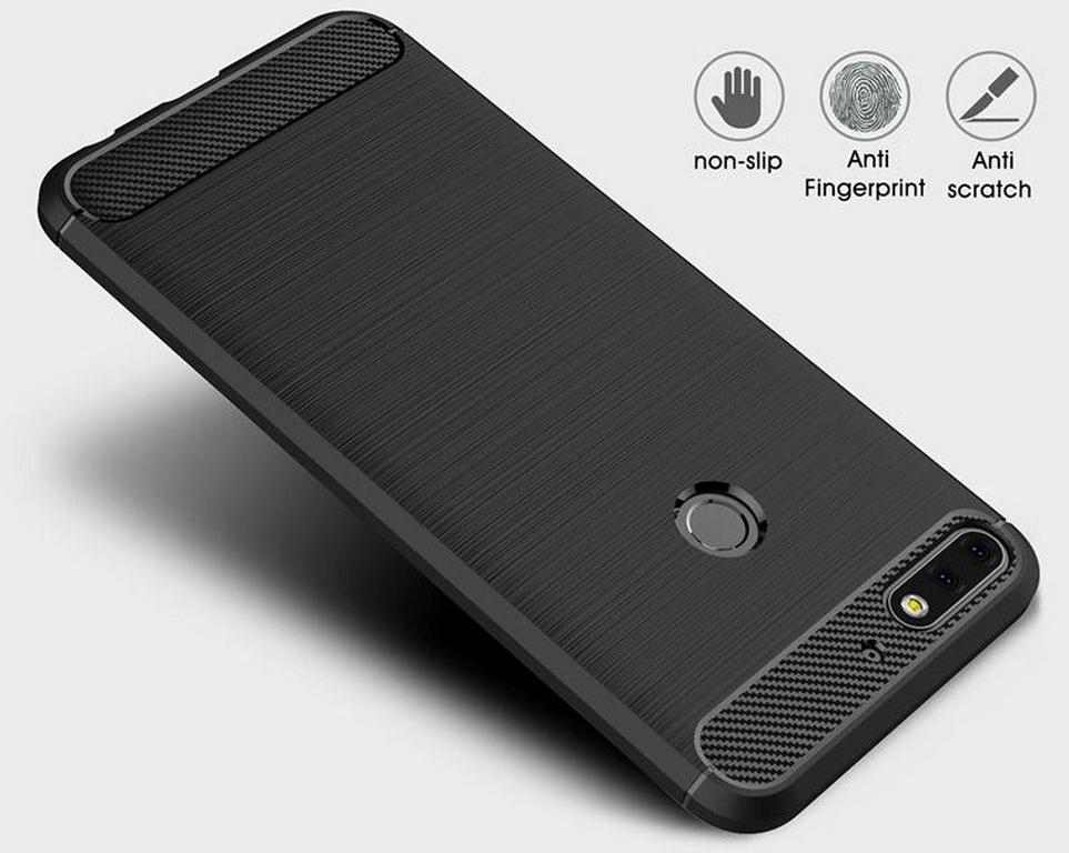 Smartuj Ochranný zadní kryt pro Honor 7C PZK89 Barva: Modrá 4 Smartuj Ochranný zadní kryt pro Honor 7C PZK89 Barva: Modrá - Obrázek 4
