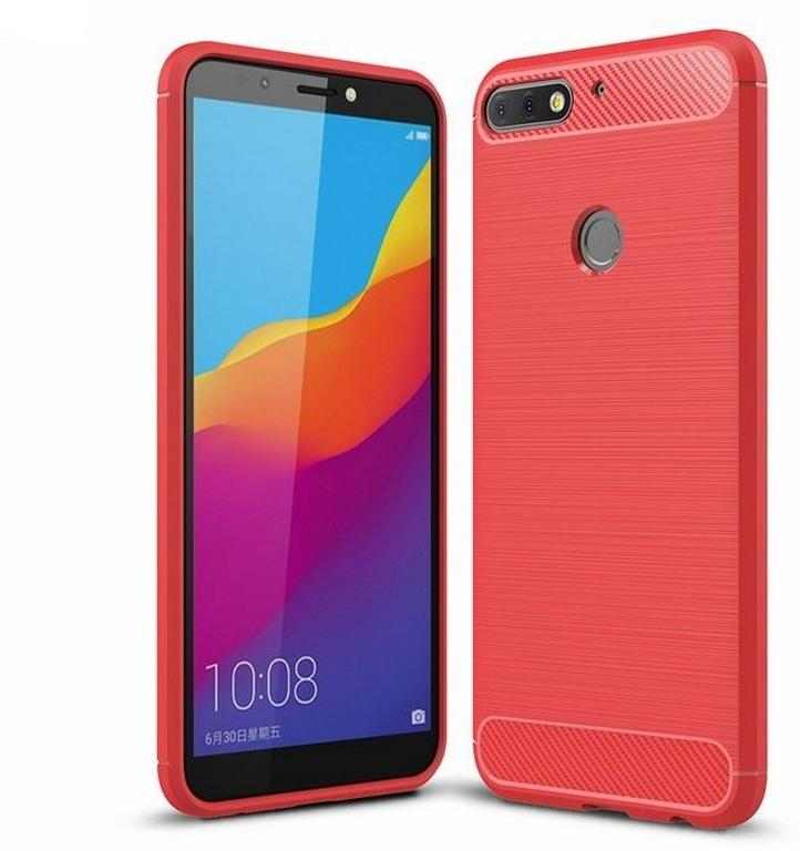 Smartuj Ochranný zadní kryt pro Honor 7C PZK89 Barva: Červená 1 Smartuj Ochranný zadní kryt pro Honor 7C PZK89 Barva: Červená