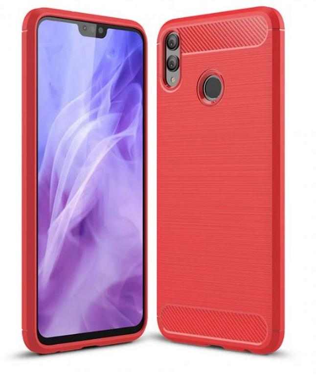 Smartuj Ochranný zadní kryt pro Honor 8X PZK66 Barva: Červená 1 Smartuj Ochranný zadní kryt pro Honor 8X PZK66 Barva: Červená