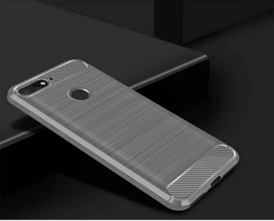 Smartuj Ochranný zadní kryt pro Huawei Y6 2018 PZK64 Barva: Šedá 1 Smartuj Ochranný zadní kryt pro Huawei Y6 2018 PZK64 Barva: Šedá