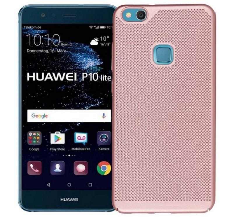 Smartuj Pevný tenky ochranný kryt pro Huawei P10 Lite PZK81 Barva: Růžová 1 Smartuj Pevný tenky ochranný kryt pro Huawei P10 Lite PZK81 Barva: Růžová