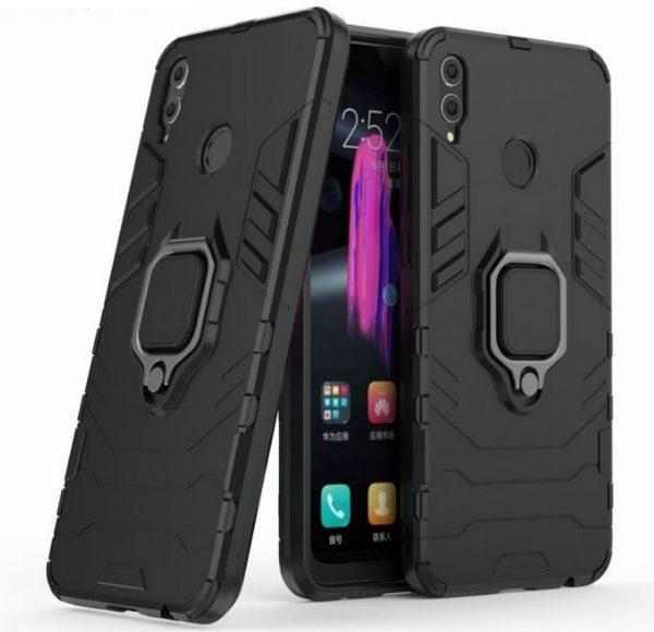 Smartuj Pevný zadní kryt se 360° stojánkem pro Honor 8X PZK34 Barva: Černá