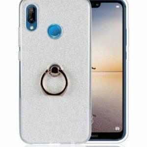 14735 2 silikonovy leskly zadni kryt se stojankem pro honor 8c pzk51 barva zlata