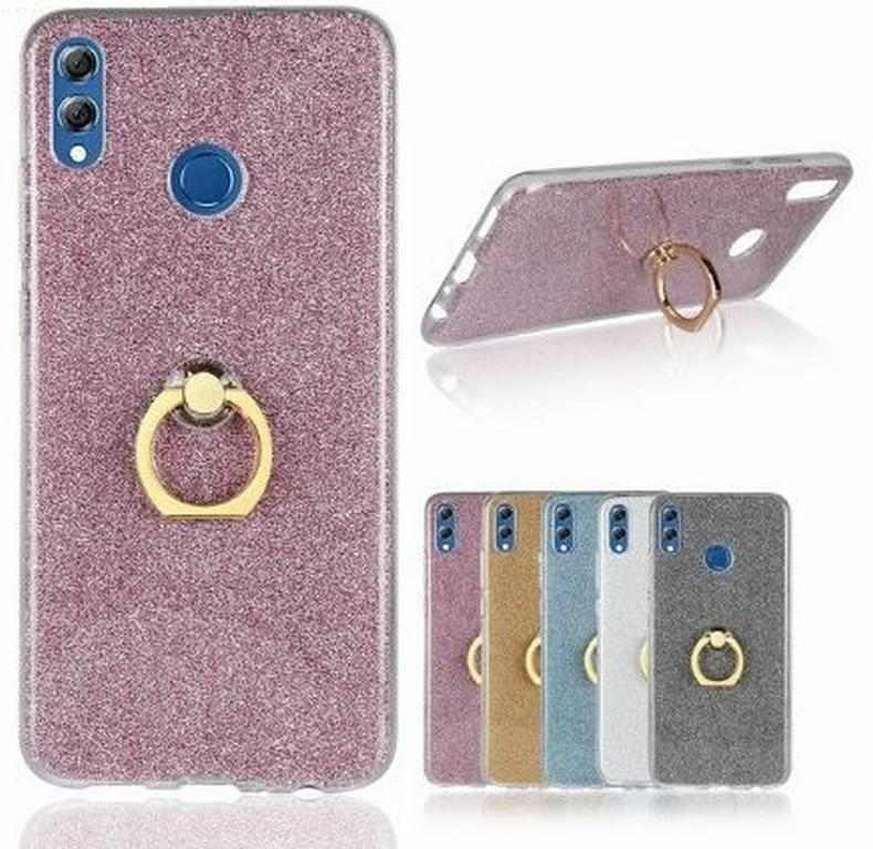 Smartuj Silikonový lesklý zadní kryt se stojánkem pro Huawei Y5 2018 PZK53 Barva: Modrá 2 Smartuj Silikonový lesklý zadní kryt se stojánkem pro Huawei Y5 2018 PZK53 Barva: Modrá - Obrázek 2