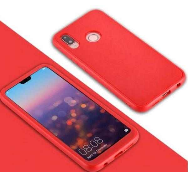 Smartuj 360° oboustranný kryt na Huawei Nova 3 - 4 barvy Barva: Červená