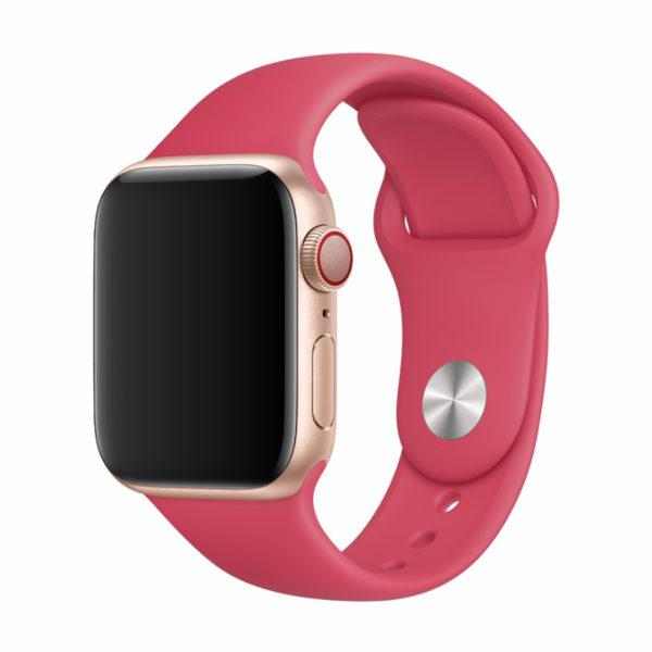Řemínek pro Apple Watch 38mm / 40mm - Devia, Sport Red
