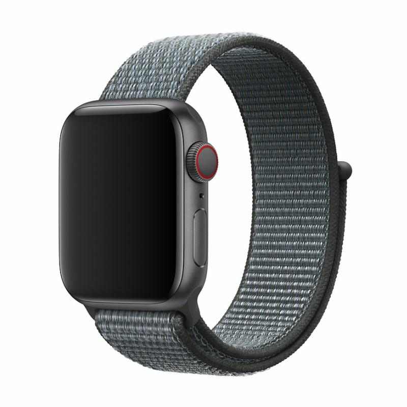 Řemínek pro Apple Watch 38mm / 40mm - Devia, Sport3 Storm Gray 1 Řemínek pro Apple Watch 38mm / 40mm - Devia, Sport3 Storm Gray