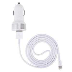 18143 1 auto nabijecka pro iphone a ipad devia car charger 2 4a kabell lightning