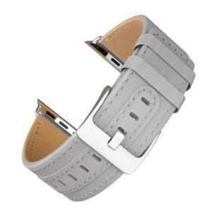 18350 4 kozeny reminek pro apple watch 42mm 44mm hoco wb04 duke gray