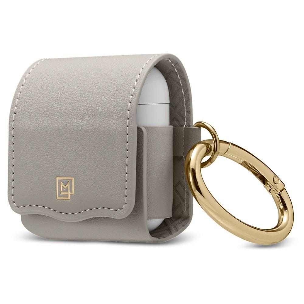 Pouzdro pro sluchátka AirPods - Spigen, La Manon Case Gray 1 Pouzdro pro sluchátka AirPods - Spigen, La Manon Case Gray