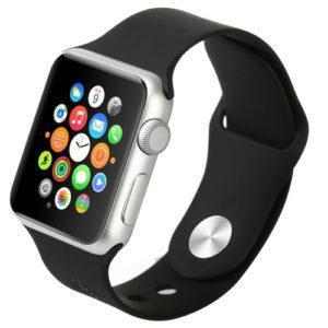 Gumový pásek / řemínek Baseus Fresh pro Apple Watch 38mm černý