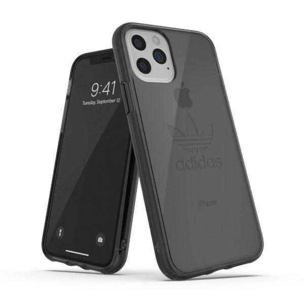 ADIDAS kryt pro Apple iPhone 11 Pro - plastový / gumový - šedý / kouřový; EV7914