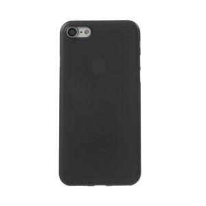 Kryt / obal pro Apple iPhone 7 / 8 - ochrana čočky - ultratenký - plastový - matný - černý