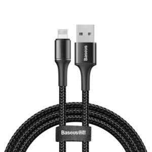 synchronizacni a nabijeci kabel baseus lightning pro apple zarizeni cerny 0 5m