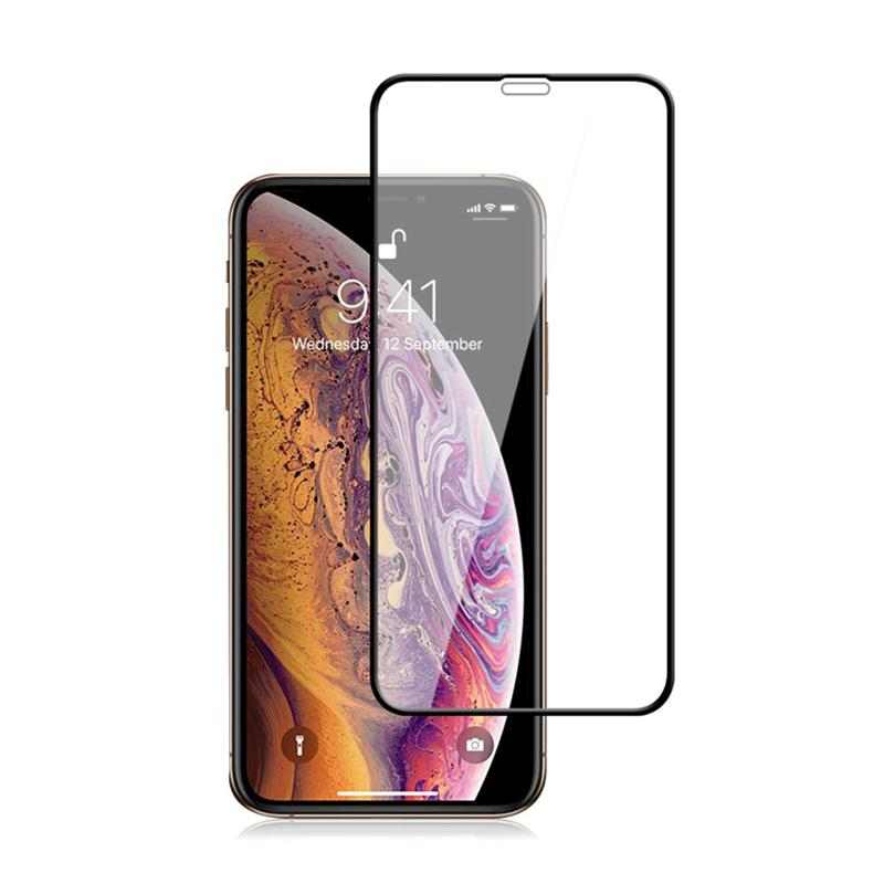 Tvrzené sklo (Tempered Glass) AMORUS pro Apple iPhone Xr / 11 - přední - černý rámeček - 2,5D hrana - 0,33mm 1 Tvrzené sklo (Tempered Glass) AMORUS pro Apple iPhone Xr / 11 - přední - černý rámeček - 2,5D hrana - 0,33mm