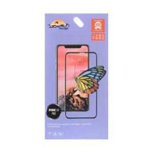 Tvrzené sklo (Tempered Glass) RURIHAI pro Apple iPhone X / Xs / 11 Pro - černý rámeček - 2,5D - 0,26mm