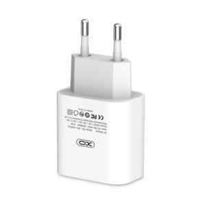 18w eu napajeci adapter nabijecka xo rychlonabijeci usb c pro apple iphone ipad bily xo l40