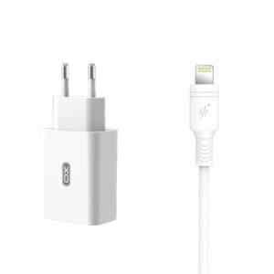 2v1 nabijeci sada xo pro apple zarizeni eu adapter a kabel lightning 18w bila