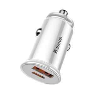autonabijecka baseus mini usb usb c 30w rychle nabijeni bila