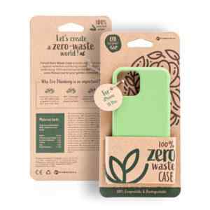 kryt forcell bio pro apple iphone 11 pro zero waste kompostovatelny kryt zeleny
