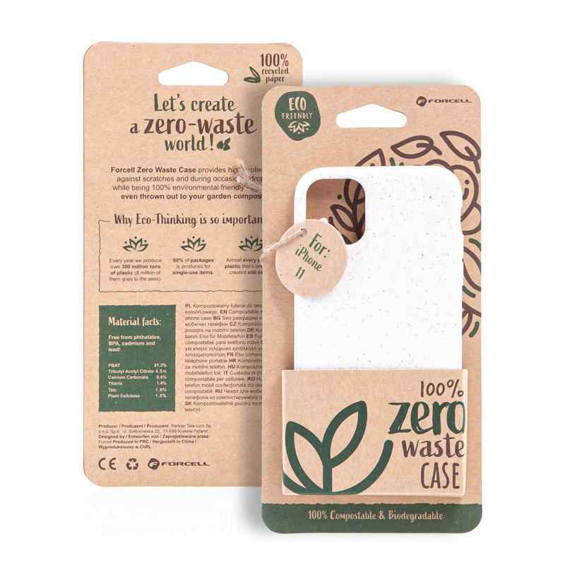 Kryt FORCELL BIO - pro Apple iPhone 11 - Zero Waste kompostovatelný kryt - přírodní 1 Kryt FORCELL BIO - pro Apple iPhone 11 - Zero Waste kompostovatelný kryt - přírodní