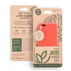 kryt forcell bio pro apple iphone 6 6s zero waste kompostovatelny kryt cerveny