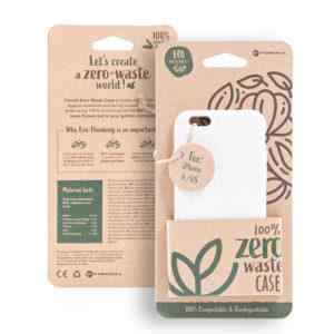 kryt forcell bio pro apple iphone 6 6s zero waste kompostovatelny kryt prirodni