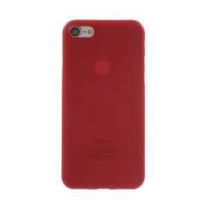 kryt obal pro apple iphone 7 8 se 2020 ochrana cocky ultratenky plastovy matny cerveny