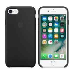 originalni kryt pro apple iphone 7 8 se 2020 silikonovy cerny