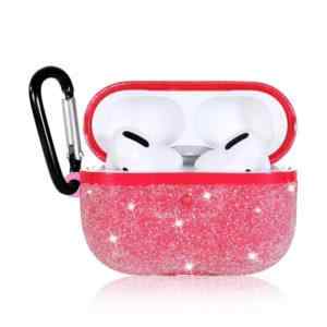 pouzdro obal pro apple airpods pro gumove trpytky kaminky cervene