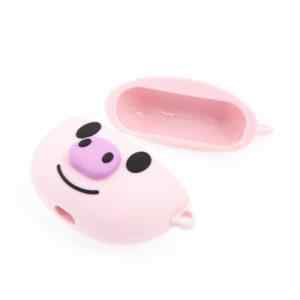 Pouzdro / obal pro Apple AirPods Pro - silikonové - růžové prasátko