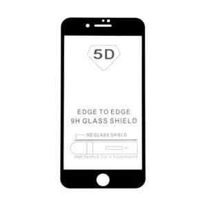 tvrzene sklo tempered glass 5d pro apple iphone 7 plus 8 plus 2 5d cerny ramecek cire 0 3mm