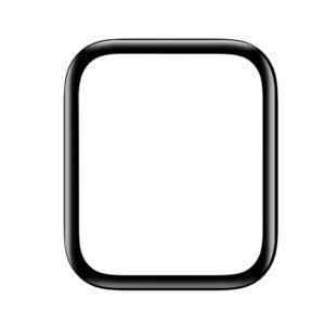 tvrzene sklo tempered glass baseus pro apple watch 42mm series 1 2 3 3d ramecek cerne