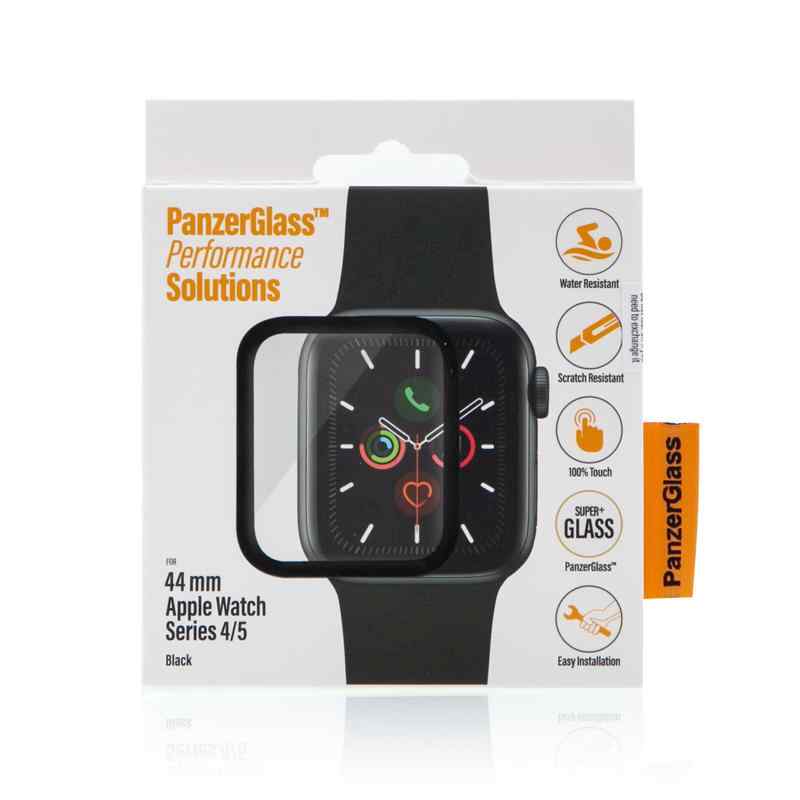 Tvrzené sklo (Tempered Glass) PANZERGLASS Premium pro Apple Watch 44mm Series 4 / 5 - 3D okraj - celolepené 1 Tvrzené sklo (Tempered Glass) PANZERGLASS Premium pro Apple Watch 44mm Series 4 / 5 - 3D okraj - celolepené