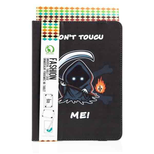 Univerzální pouzdro / kryt pro tablet (9" - 10") - funkce stojánku - smrtka