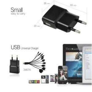 OEM Mini USB napájecí adaptér