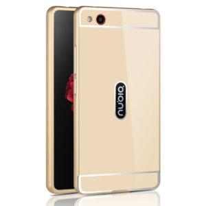 OEM Hliníkový obal kryt pouzdro pro Huawei P8 Lite - Zlatý
