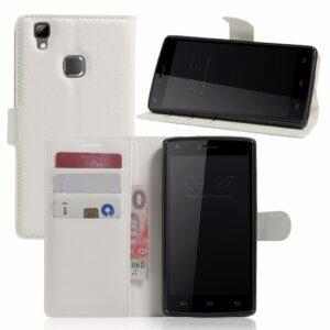 MicroData Kožené pouzdro CLASSIC pro Doogee X5 Max / X5 Max Pro - bílé