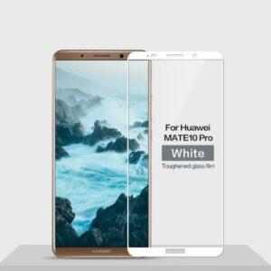 OEM Full-Cover 3D tvrzené sklo pro HUAWEI Mate 10 Pro - bílé