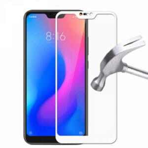 OEM Full-Cover 3D tvrzené sklo pro Xiaomi Mi A2 Lite - bílé