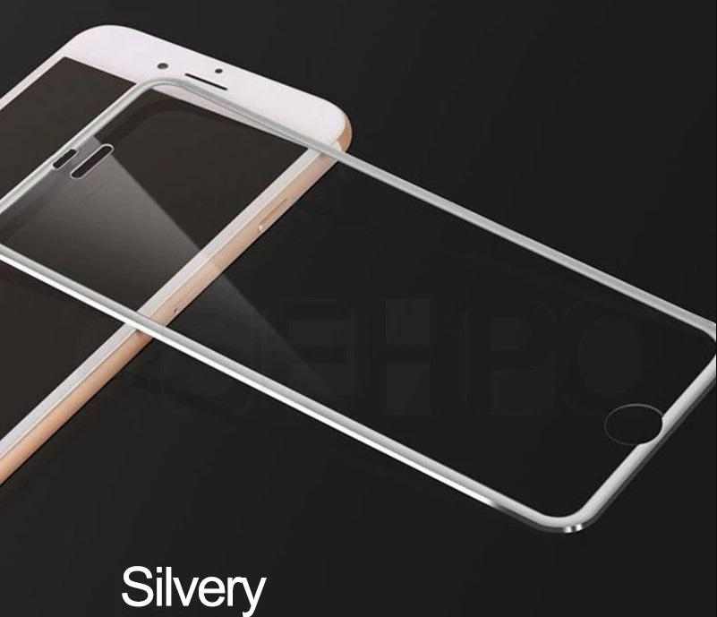 QSEHPO Full-Cover 3D metal tvrzené sklo pro Apple iPhone XS - stříbrné 1 QSEHPO Full-Cover 3D metal tvrzené sklo pro Apple iPhone XS - stříbrné