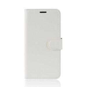 MOBFONE Kožené pouzdro CLASSIC pro Cubot J3 - bílé