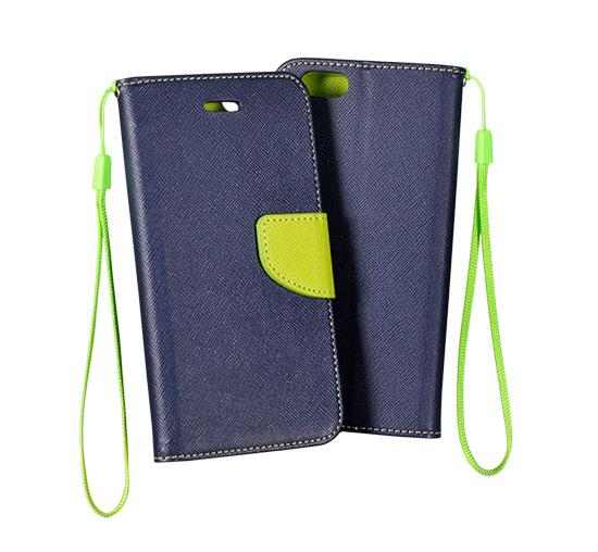 Telone Flipové pouzdro Fancy Book pro Samsung G955 Galaxy S8 Plus - modré/limetkové 1 Telone Flipové pouzdro Fancy Book pro Samsung G955 Galaxy S8 Plus - modré/limetkové